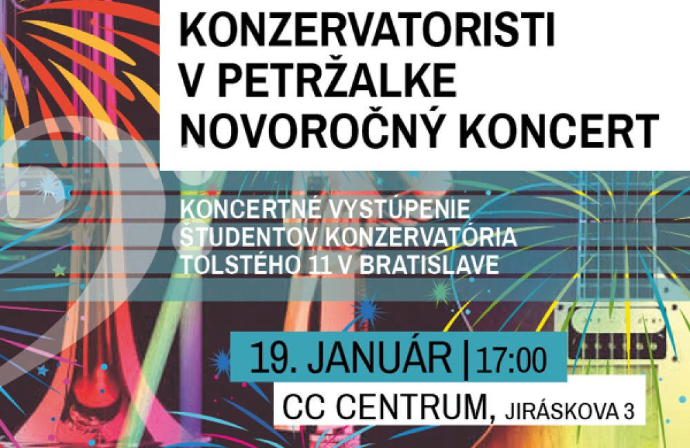 KONZERVATORISTI V PETRŽALKE - NOVOROČNÝ KONCERT