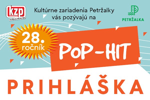 POP-HIT 2025 prihláška