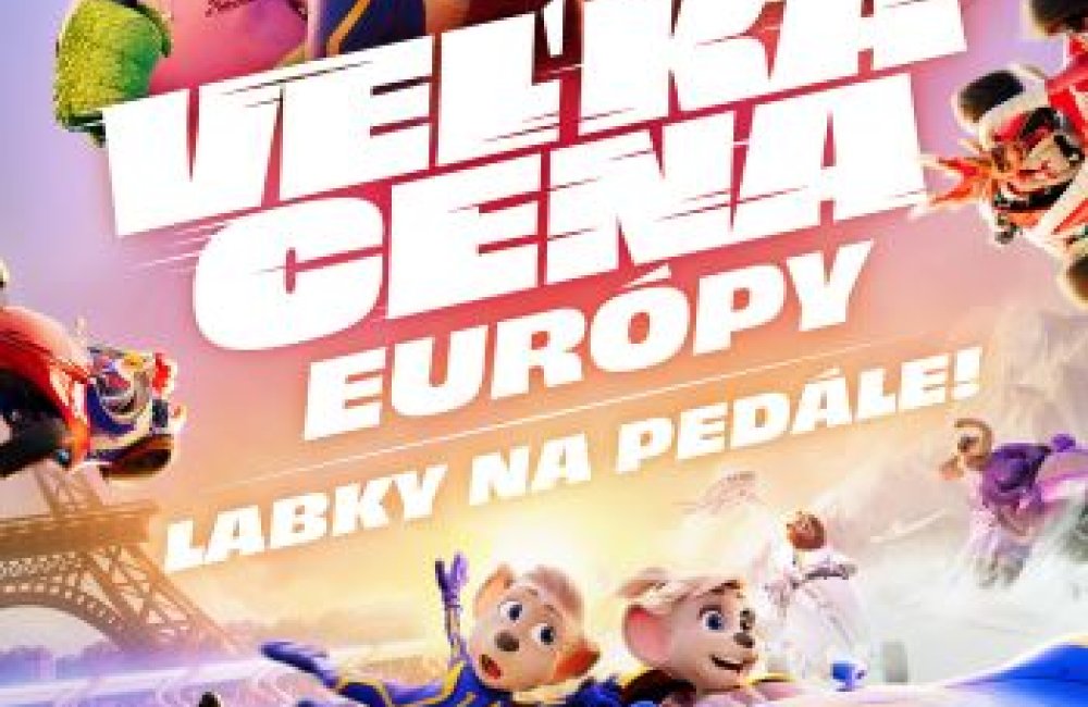 Kino pre deti: VEĽKÁ CENA EURÓPY: LABKY NA PEDÁLE!