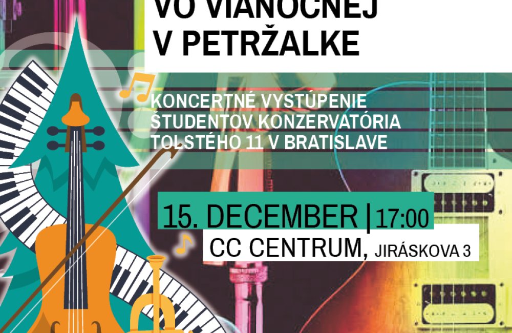 KONZERVATORISTI V PETRŽALKE - Vianočný koncert