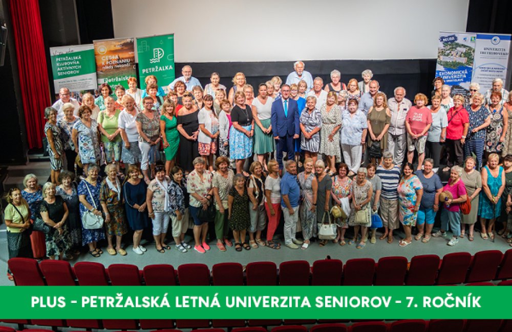PLUS - PETRŽALSKÁ LETNÁ UNIVERZITA SENIOROV