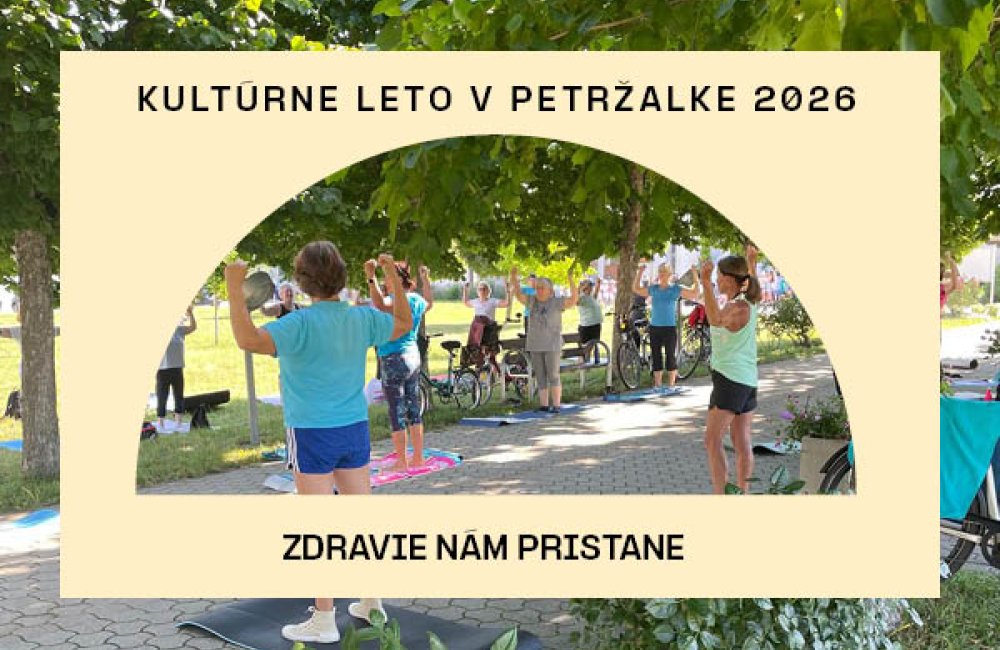 ZDRAVIE NÁM PRISTANE