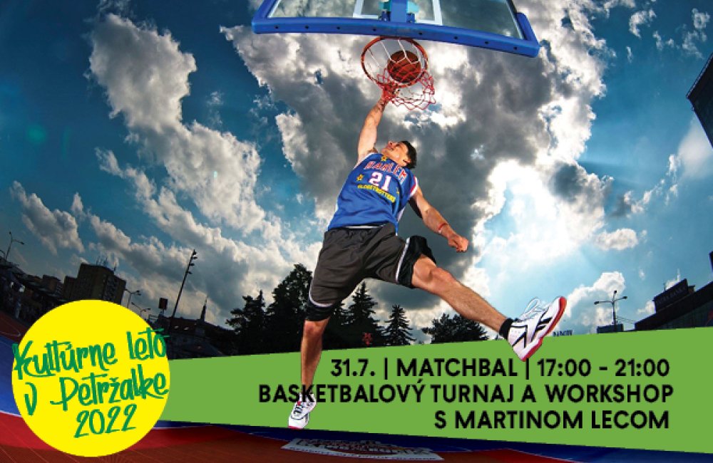 KL/BASKETBALOVÝ TURNAJ A WORKSHOP S MARTINOM LEČOM